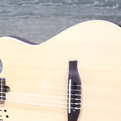 Godin Multiac Nylon Encore Spruce Natural SG Prototype "B-Stock" Electro-Classical Guitar w/Bag image 4