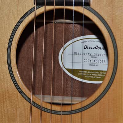 2021 Breedlove - Discovery Dreadnought - Natural image 2