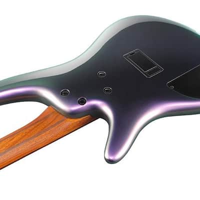 Ibanez SR500E-BAB Standard Soundgear Bass - Black Aurora Burst Gloss (Mint Demo Unit) image 5