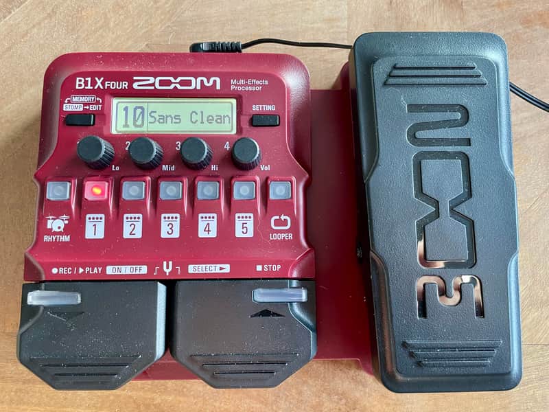Zoom B1X Four 2019 - Present - Red image 1