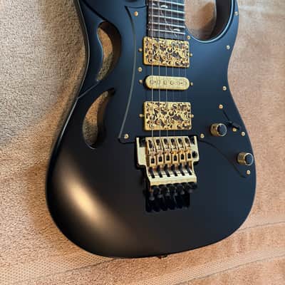 Ibanez Pia Onyx Black with matching DiMarzio Strap (2024) image 3