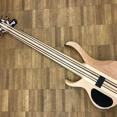 Ibanez BTB7 NTF Bass Workshop 7-string bass - Vintage Natural Flat image 19