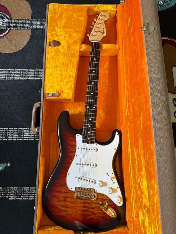 Fender Stratocaster 1960 FMT Custom shop 1996 Reissue Gold limited edition image 1