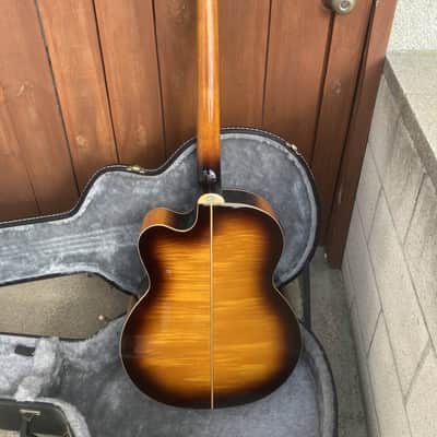Michael Kelly Firefly 4-String Acoustic-Electric Bass Guitar w/ Hard Case image 5