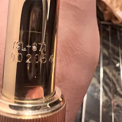 Trombón Alto Yamaha YSL-671 Professional (Made in Japan) image 7