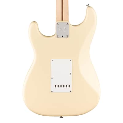 Used Fender Eric Clapton Stratocaster - Olympic White w/ Maple FB image 7