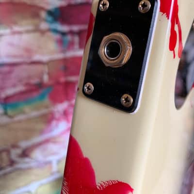 Aria ZZ Custom 1984 - Blood Splatter image 16