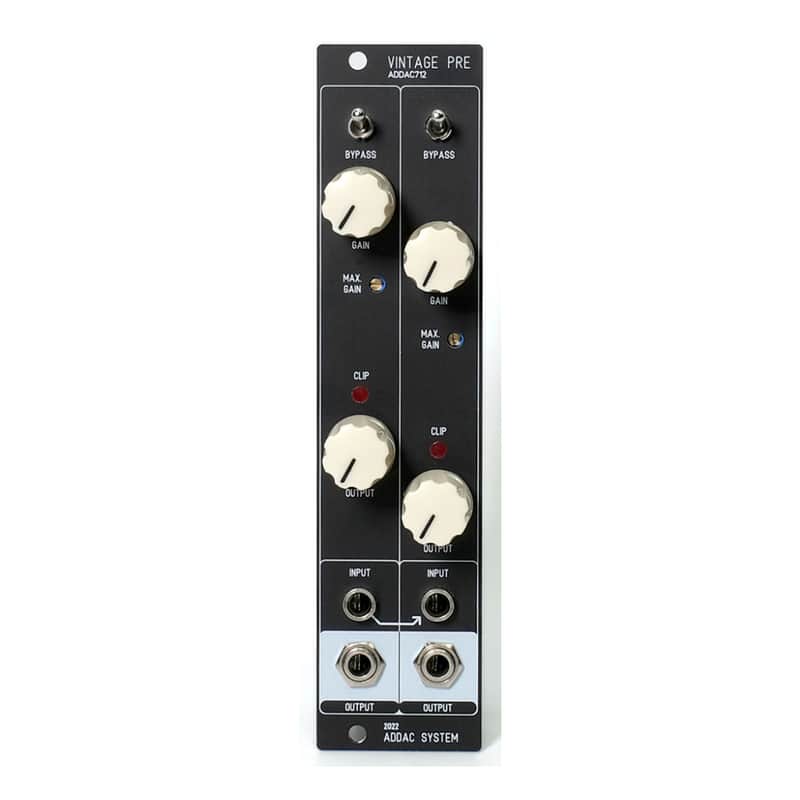 ADDAC 712 Vintage Pre Eurorack Audio Preamp Module image 1