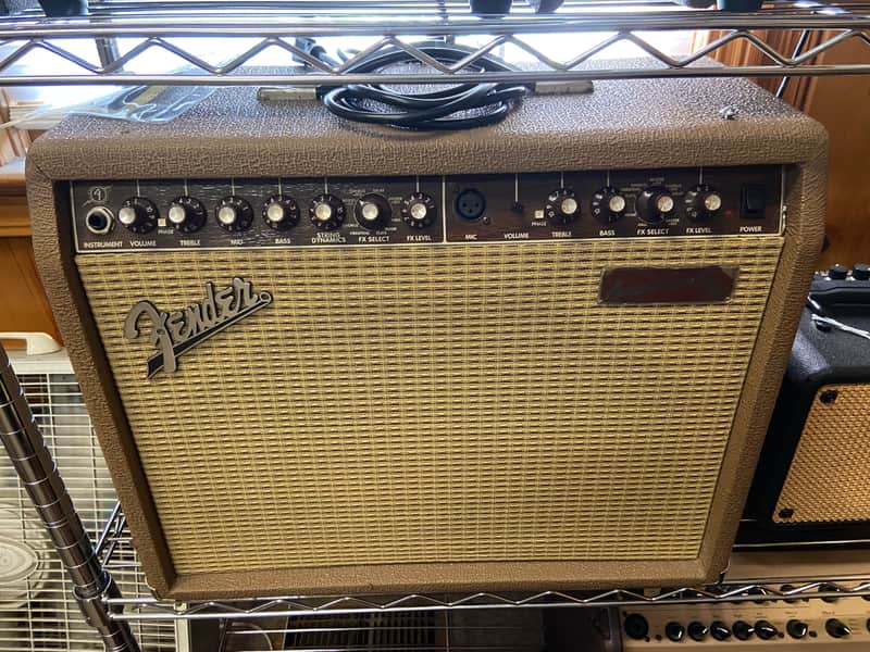 Fender Acoustasonic 30 DSP 2-Channel 30-Watt 1x8" Acoustic Guitar Amp with Onboard Effects 2004 - 2011 - Brown image 1