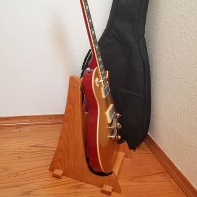 Monoprice Indio 66 Dlx Plus Gold Top Mahogany Body LP-style Electric Guitar image 10