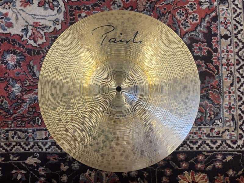 16" Paiste Signature Dark Energy Mark I Crash image 1
