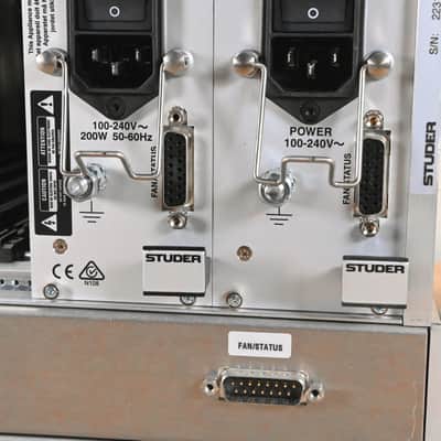 Studer D23m I/O System w/ A-Link HD Card, Fan Module, and Filter Module CG01BZL image 17