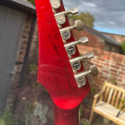 Ibanez DT50-FR Destroyer 1981 - Fire Engine Red image 9