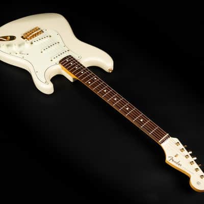 2019 Fender Made in Japan Traditional '60s Daybreak Stratocaster - Olympic White | MIJ Limited Edition 1 / 250 Custom Shop Pickups Obsidian Wire Blender Gotoh Locking Tuner image 7