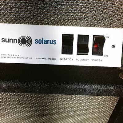 Sunn Solarus 60 watt twin-12 Combo Guitar amplifier -1967 image 8
