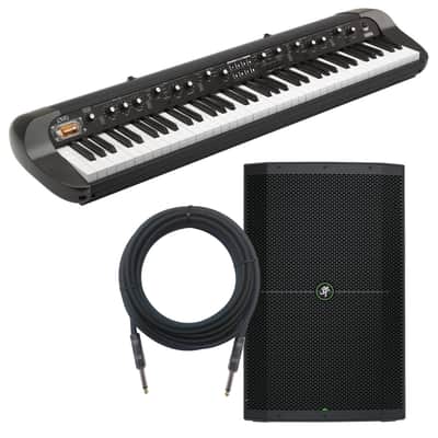 Korg SV-2 73 Stage Vintage Piano - Black MONITOR KIT