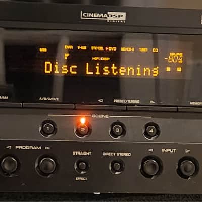Yamaha Yamaha HTR-6050 is a 5.1-channel A/V home theater receiver 2000 - Black image 2