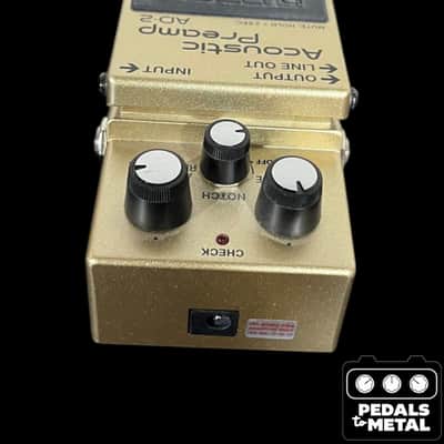 Boss AD-2 Acoustic Preamp Pedal 2016 - Present - Bronze - X16830 image 3