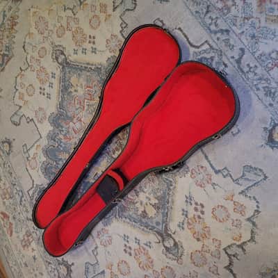 Vintage Black Chipboard Electric or Bass Guitar Case - 1960s? 1970s? image 5