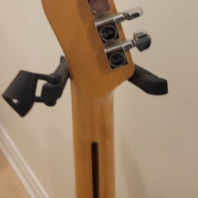 $900 Fender Standard Telecaster Electric Guitar - Black/Maple Fretboard image 4