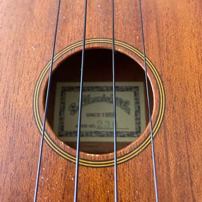 S. Nakanishi Model 230 Mahogany Soprano Ukulele image 6