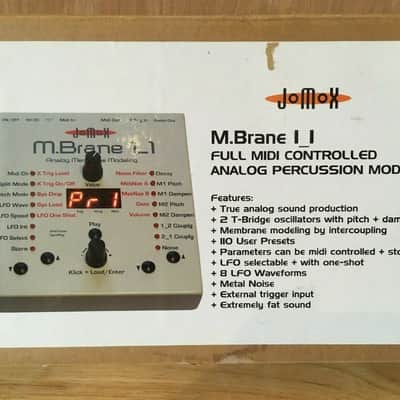 JoMox M.Brane 11 - MBrane - Rare Analog Drum Synthesizer Discontinued image 2