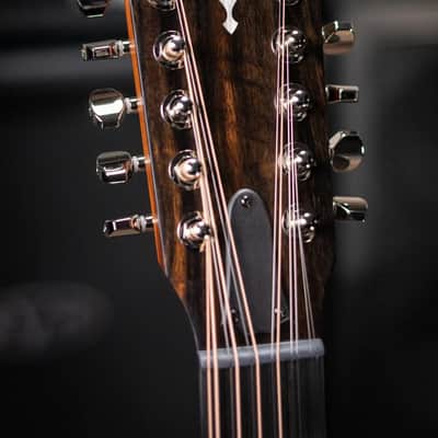 Taylor 454ce 12-String Grand Auditorium Acoustic/Electric Guitar Natural with Hardshell Case image 5