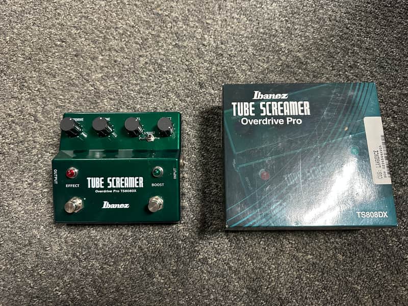 Ibanez TS808DX Tube Screamer Pro Deluxe Overdrive Pedal | Reverb