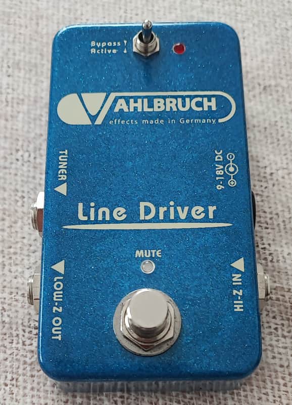 Vahlbruch Line Driver Effekt Pedal – einer der besten Buffer S/N: A 0162 image 1