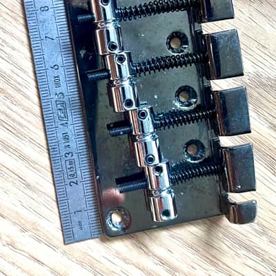 Bass bridge 5 cosmos black fast release from MTD 19mm spacing image 4