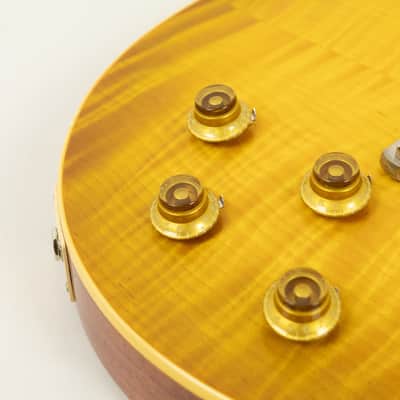 2021 Gibson Custom '59 reissue Les Paul Standard, Golden Poppy Burst image 21