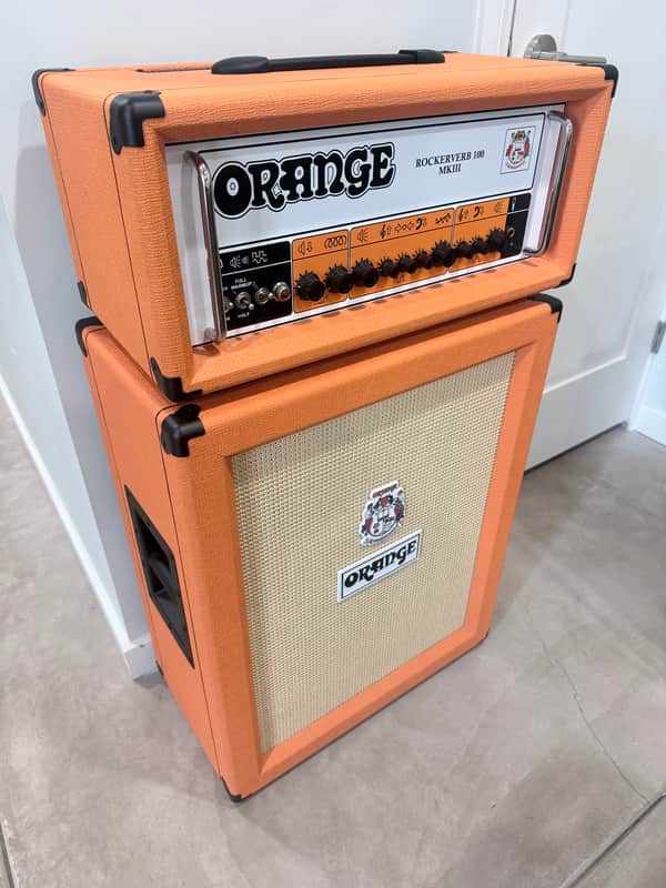 Orange Rockerverb 100 MK III 2-Channel 100-Watt Guitar Amp Head 2010 - 2014 - Orange image 1