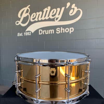 Ludwig LB552T-B Polished Bronze-Phonic 6.5x14 Snare Drum w/ Tube Lugs image 1