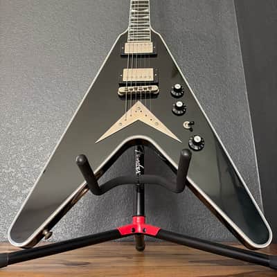 Gibson Custom Shop Dave Mustaine Signature Flying V EXP 2022 - Ebony VOS image 1