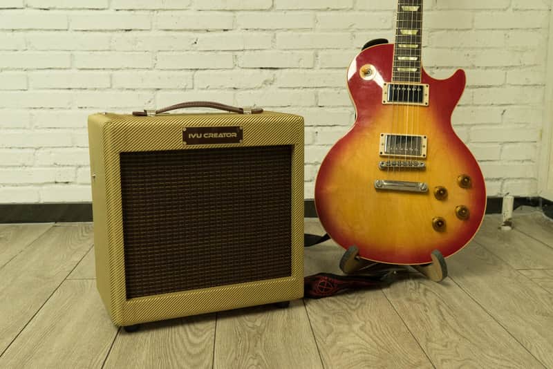 IVU Creator Oxblood 5W Combo Tube Amp - Tweed image 1