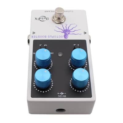 Fanmuzk Octopus Booster Bass Preamp Pedal 3Band EQ Bass Harmonic Rich Clean Tone image 7