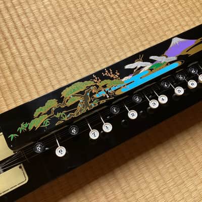 ☆ Suzuki Taishogoto ☆ Nagoya Harp ☆ Traditional Japanese Stringed Instrument + Travel Case ☆ image 4