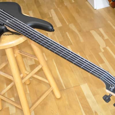 IBANEZ GWB35 BKF Black Flat / Gary Willis Signature / 5-String Fretless Bass / GWB35-BKF image 3