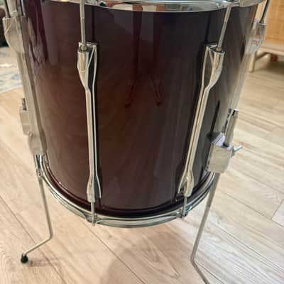 Yamaha FT-916RC Recording Custom 16x16 Floor Tom 1982 - 1991 - Cherry image 3