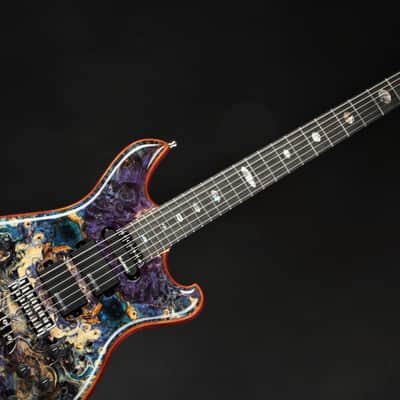 Alembic Further 6 - Buckeye Burl - Resin Top image 13