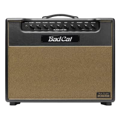 Bad Cat Mark Sampson Modded Black Cat 30-Watt 1x12" Tube Combo Amplifier image 2