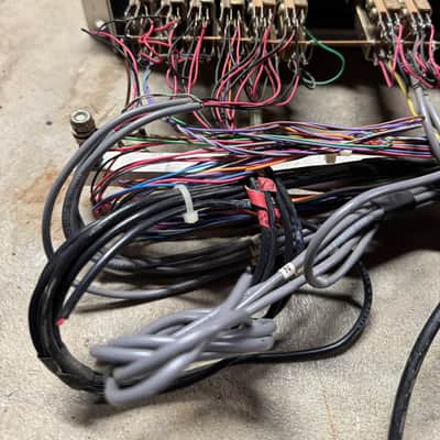 Vintage Longframe TT Bantam Patchbay & Cabling - Recording Studio Broadcast / Military Belden 8451 image 10