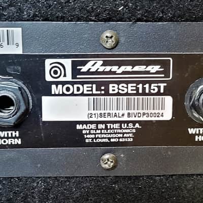 Ampeg USA Bass Cab w/  Hartke LH500 Amp ~ 2020 image 4
