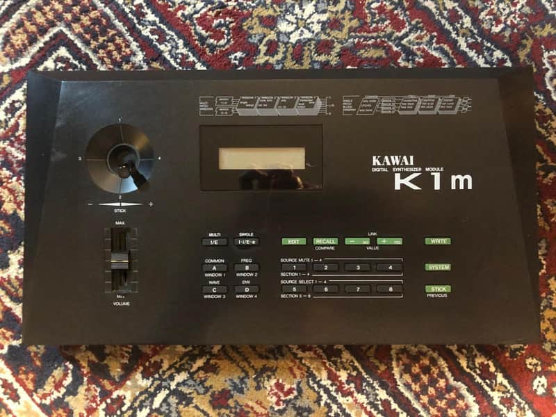 Kawai K1M Desktop Vintage Polyphonic Multitimbral Digital Synthesizer 1988 image 1