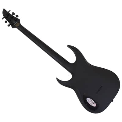 Schecter KM-6 MK-III EX guitar in Satin Black Open Pore B-Stock 0096 image 5