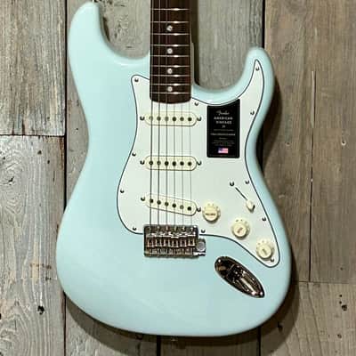 New Fender American Vintage II '65 Stratocaster - Sonic Blue, Fastest Shipping in The West! Comes With Pro Set Up! image 2