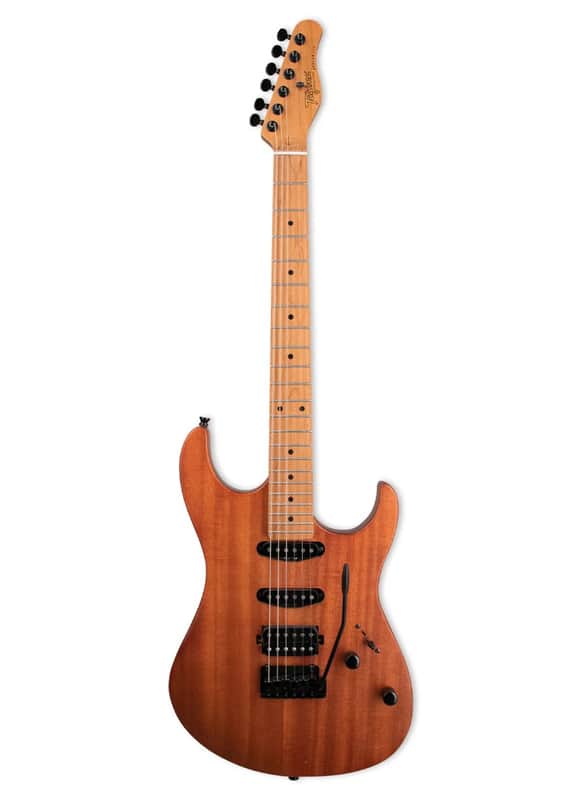 Mint Tagima Stella NTS-LF HSS Mahogany Body Electric Guitar with Roasted Maple Neck image 1