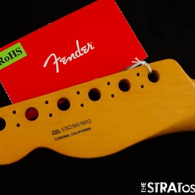 Fender American Ultra II Telecaster Tele NECK Parts USA image 6
