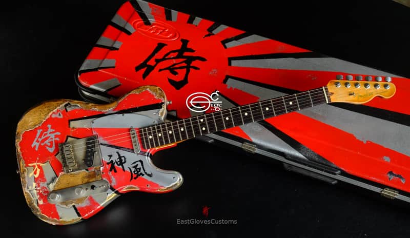 Fender Telecaster Kamikaze Series 2nd Generation Made in USA  by EGC Heavy Aged Relic Rare image 1