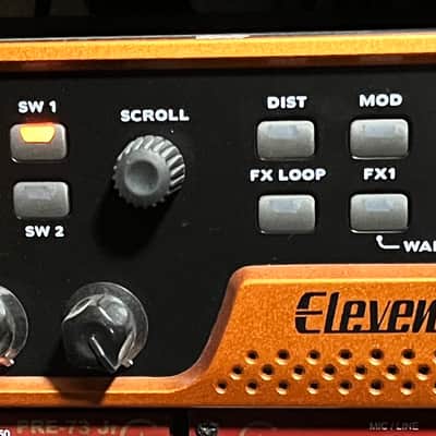 Avid Eleven Rack Guitar Multi-Effects Processor and Pro Tools Interface 2010 - 2017 - Orange image 2